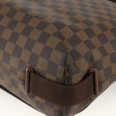 LOUIS VUITTON Damier Ebene Brooklyn MM Shoulder Bag N51211 LV Auth ka3342-15