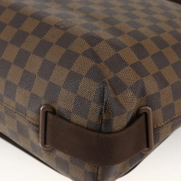 LOUIS VUITTON Damier Ebene Brooklyn MM Shoulder Bag N51211 LV Auth ka3342