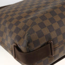 LOUIS VUITTON Damier Ebene Brooklyn MM Shoulder Bag N51211 LV Auth ka3342-16