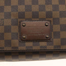 LOUIS VUITTON Damier Ebene Brooklyn MM Shoulder Bag N51211 LV Auth ka3342-18