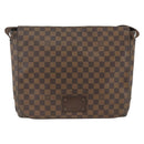 LOUIS VUITTON Damier Ebene Brooklyn MM Shoulder Bag N51211 LV Auth ka3342-13