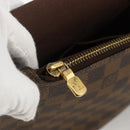 LOUIS VUITTON Damier Ebene Brooklyn MM Shoulder Bag N51211 LV Auth ka3342-23