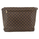 LOUIS VUITTON Damier Ebene Brooklyn MM Shoulder Bag N51211 LV Auth ka3342-2