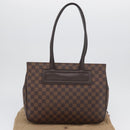 LOUIS VUITTON Damier Ebene Parioli PM Tote Bag N51123 LV Auth ka3348-12