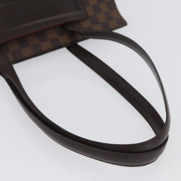LOUIS VUITTON Damier Ebene Parioli PM Tote Bag N51123 LV Auth ka3348