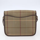 BURBERRY Nova Check Shoulder Bag Canvas 2 Set Beige Auth ka335-12