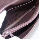 BURBERRY Nova Check Shoulder Bag Canvas 2 Set Beige Auth ka335-17