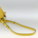 LOEWE Hammock Hand Bag Leather 2way Yellow Auth ka3350SAM-8