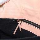 BALENCIAGA Metallic Edge Classic Envelope Bag Leather Pale Orange Auth ka3352-20