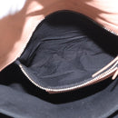 BALENCIAGA Metallic Edge Classic Envelope Bag Leather Pale Orange Auth ka3352-21