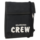 BALENCIAGA Shoulder Bag Nylon Black 532298 Auth ka3358-1