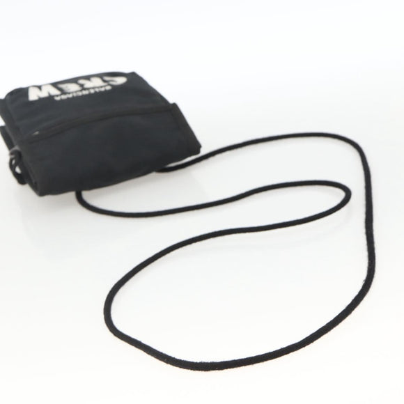 BALENCIAGA Shoulder Bag Nylon Black 532298 Auth ka3358