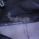 FENDI Zucchino Canvas Tote Bag Navy Silver Auth ka336-10