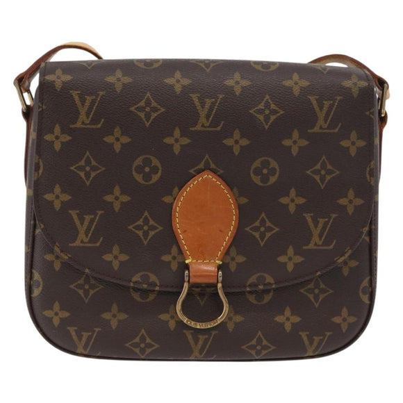 LOUIS VUITTON Monogram Saint Cloud GM Shoulder Bag M51242 LV Auth ka3361
