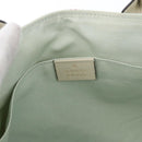 GUCCI Hand Bag Canvas Light Blue Auth ka3365-19