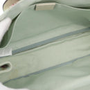GUCCI Hand Bag Canvas Light Blue Auth ka3365-10