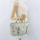 GUCCI Hand Bag Canvas Light Blue Auth ka3365-23