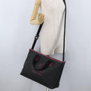 GUCCI Tote Bag PVC Black 162785 Auth ka3368-25