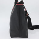 GUCCI Tote Bag PVC Black 162785 Auth ka3368-4