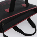 GUCCI Tote Bag PVC Black 162785 Auth ka3368-6
