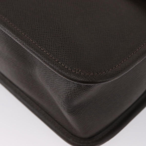 LOUIS VUITTON Taiga Alexei Shoulder Bag Grizzly M32478 LV Auth ka3370