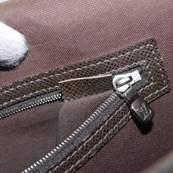 LOUIS VUITTON Taiga Alexei Shoulder Bag Grizzly M32478 LV Auth ka3370