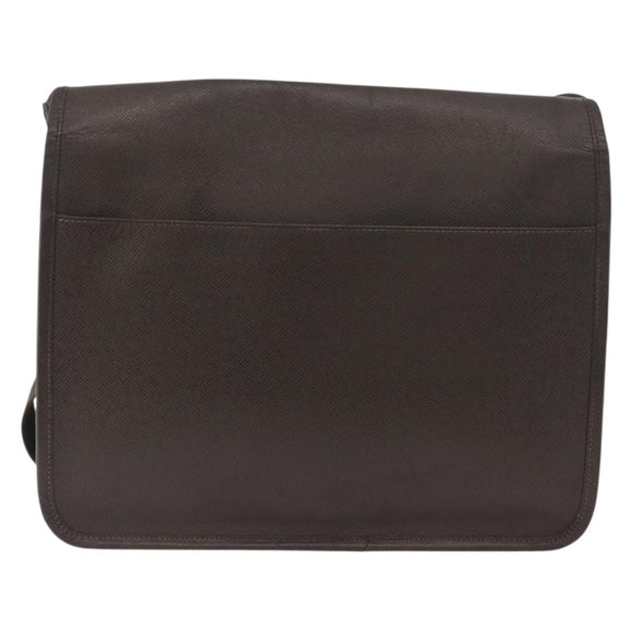 LOUIS VUITTON Taiga Alexei Shoulder Bag Grizzly M32478 LV Auth ka3370