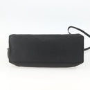 GUCCI Bamboo Hand Bag Leather 2way Black Silver 392013 Auth ka3371-5