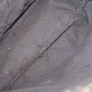 FENDI Zucchino Canvas Shoulder Bag Brown Silver Auth ka3374-10