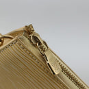 LOUIS VUITTON Epi Pochette Accessoires Pouch Vanilla M5294A LV Auth ka3379A-10