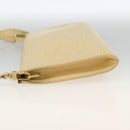 LOUIS VUITTON Epi Pochette Accessoires Pouch Vanilla M5294A LV Auth ka3379A-3