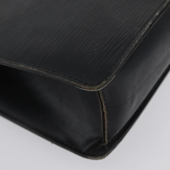 LOUIS VUITTON Epi Monceau 28 Hand Bag Black M52122 LV Auth ka3386