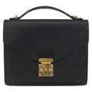 LOUIS VUITTON Epi Monceau 28 Hand Bag Black M52122 LV Auth ka3386-13
