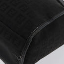 FENDI Zucchino Canvas Tote Bag Black Gold Auth ka3387-16