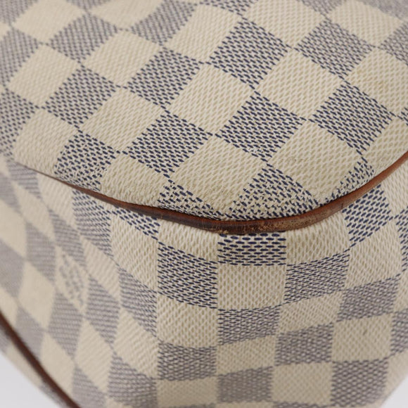 LOUIS VUITTON Damier Azur Siracusa MM Shoulder Bag N41112 LV Auth ka3391