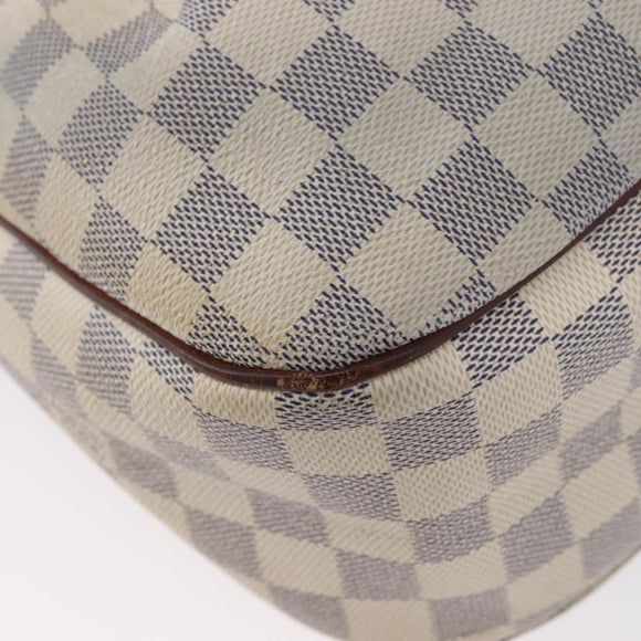 LOUIS VUITTON Damier Azur Siracusa MM Shoulder Bag N41112 LV Auth ka3391