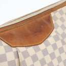 LOUIS VUITTON Damier Azur Siracusa MM Shoulder Bag N41112 LV Auth ka3391-19