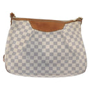 LOUIS VUITTON Damier Azur Siracusa MM Shoulder Bag N41112 LV Auth ka3391-2