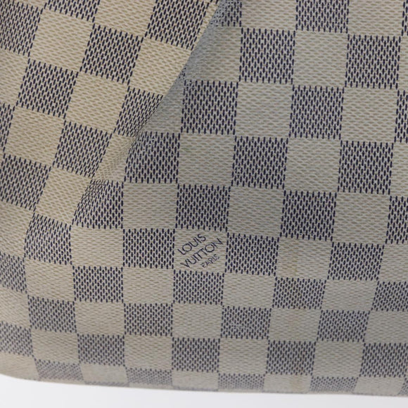 LOUIS VUITTON Damier Azur Siracusa MM Shoulder Bag N41112 LV Auth ka3391