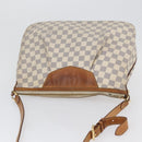 LOUIS VUITTON Damier Azur Siracusa MM Shoulder Bag N41112 LV Auth ka3391-7