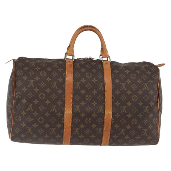 LOUIS VUITTON Monogram Keepall 50 Boston Bag M41426 LV Auth ka3393