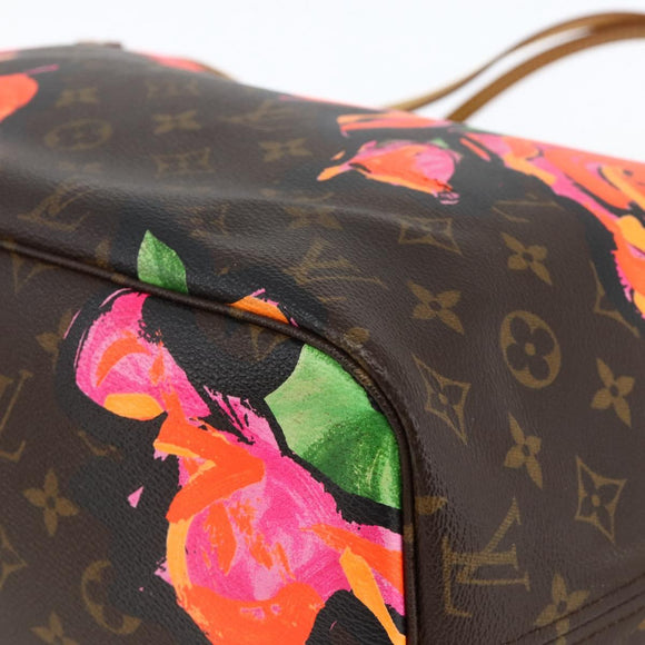 LOUIS VUITTON Monogram Rose Neverfull MM Tote Bag M48613 LV Auth ka3394SAV