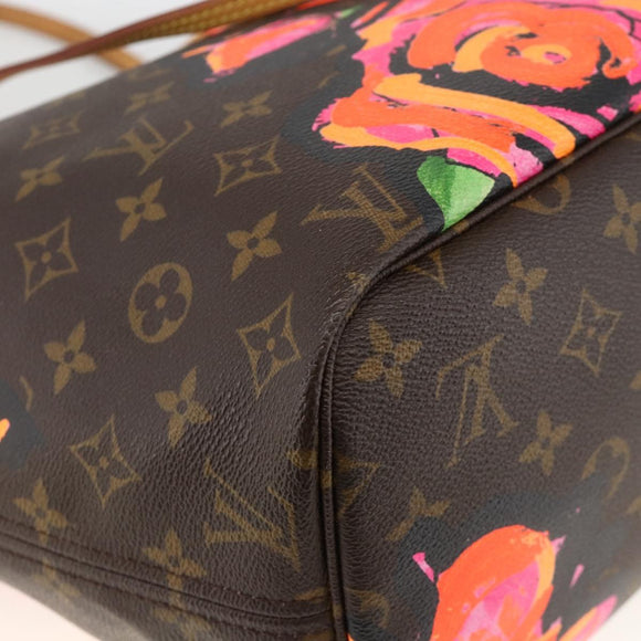 LOUIS VUITTON Monogram Rose Neverfull MM Tote Bag M48613 LV Auth ka3394SAV