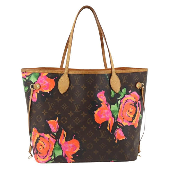 LOUIS VUITTON Monogram Rose Neverfull MM Tote Bag M48613 LV Auth ka3394SAV