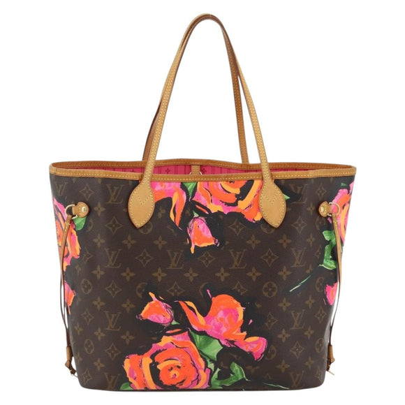 LOUIS VUITTON Monogram Rose Neverfull MM Tote Bag M48613 LV Auth ka3394SAV
