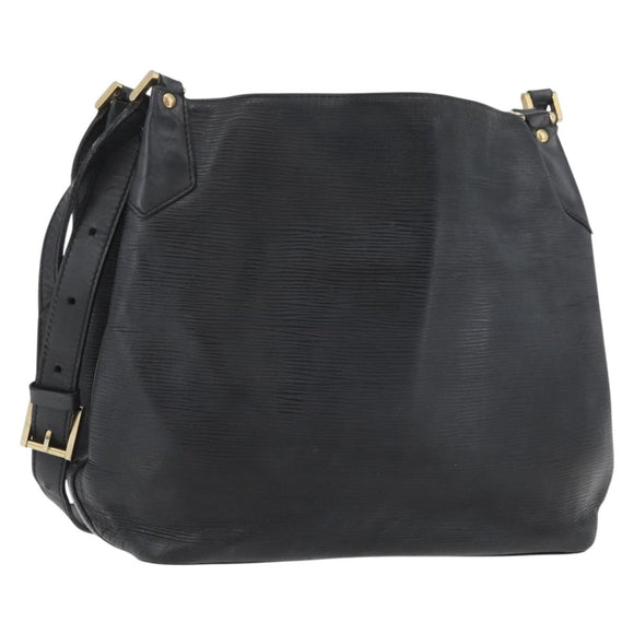 LOUIS VUITTON Epi Mandala MM Shoulder Bag Black M58892 LV Auth ka3396