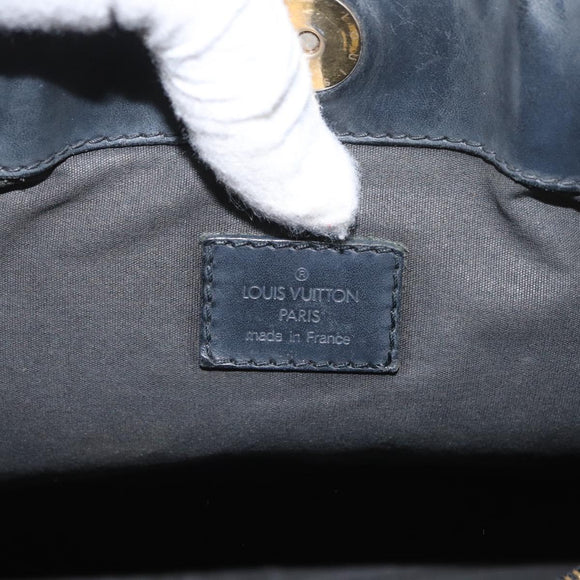LOUIS VUITTON Epi Mandala MM Shoulder Bag Black M58892 LV Auth ka3396