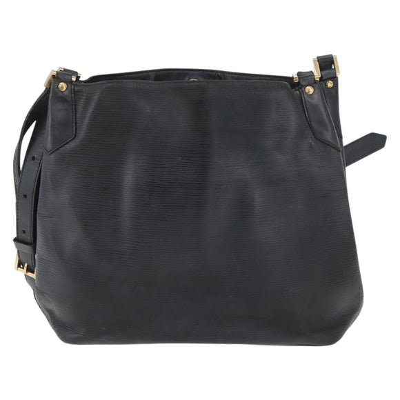 LOUIS VUITTON Epi Mandala MM Shoulder Bag Black M58892 LV Auth ka3396