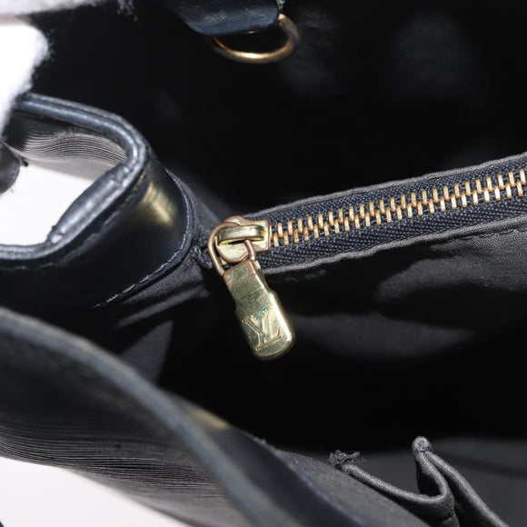 LOUIS VUITTON Epi Mandala MM Shoulder Bag Black M58892 LV Auth ka3396
