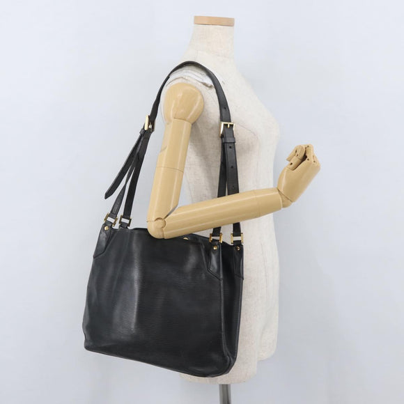 LOUIS VUITTON Epi Mandala MM Shoulder Bag Black M58892 LV Auth ka3396